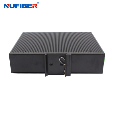 Outdoor Industrial POE Ethernet Switch 10/100Mbps 16 Ports POE Network Switch DC48V Power Supply