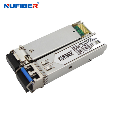 155Mb/s SFP Transceiver Multi Mode duplex LC connector 2km 850nm/1310nm with DDM Function