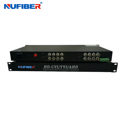 5VDC Fiber Video Media Converter , Long Range Video Transmitter And Receiver