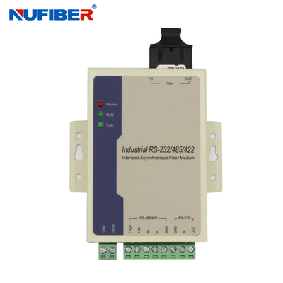 OEM ODM Serial To Fiber Converter RS485 RS422 RS232 Interface