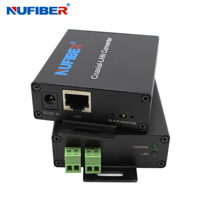 12VDC IP Ethernet Over 2 Wire Extender Valid Data Flowing Rate Up To 80Mbps