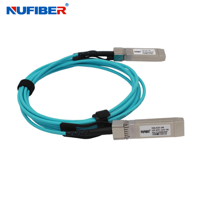 Hot Pluggable 1M OM3 10G SFP+ AOC Active Optical Cable