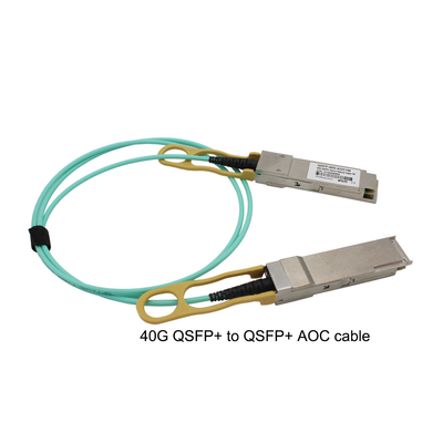 10G 25G 40G QSFP Active Optical Cable 1M 3M 5M 10M