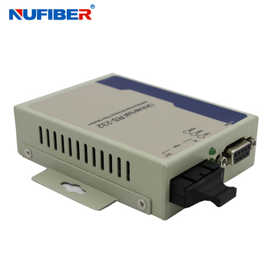 RS232 Duplex MM 1310nm 2KM SC Fiber To Serial Converter