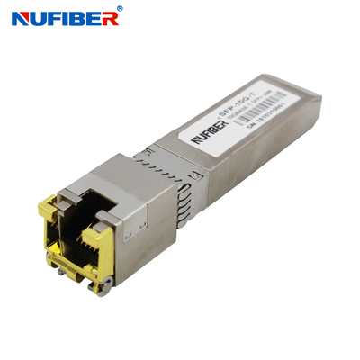 10GBASE-T Copper RJ45 CAT6A 30m Ethernet SFP Module