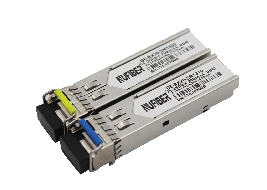 Fiber optical cable 1310/1550nm 1000base 1.25g BIDI SFP 40km with DDM