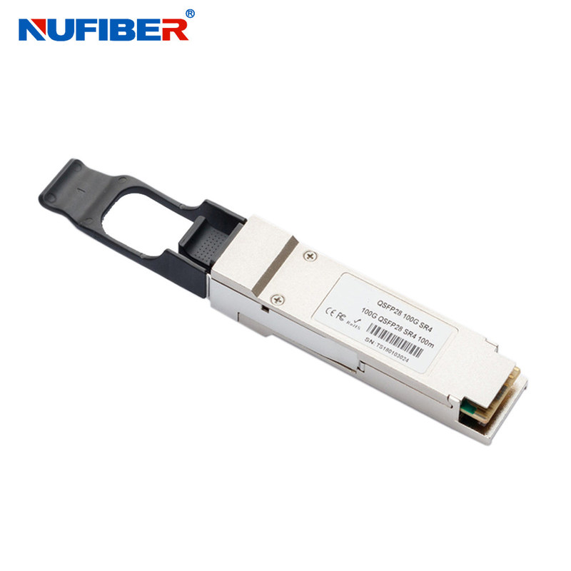 100Gb/s QSFP28 Transceiver QSFP100GSR4 dual fiber multimode 100m