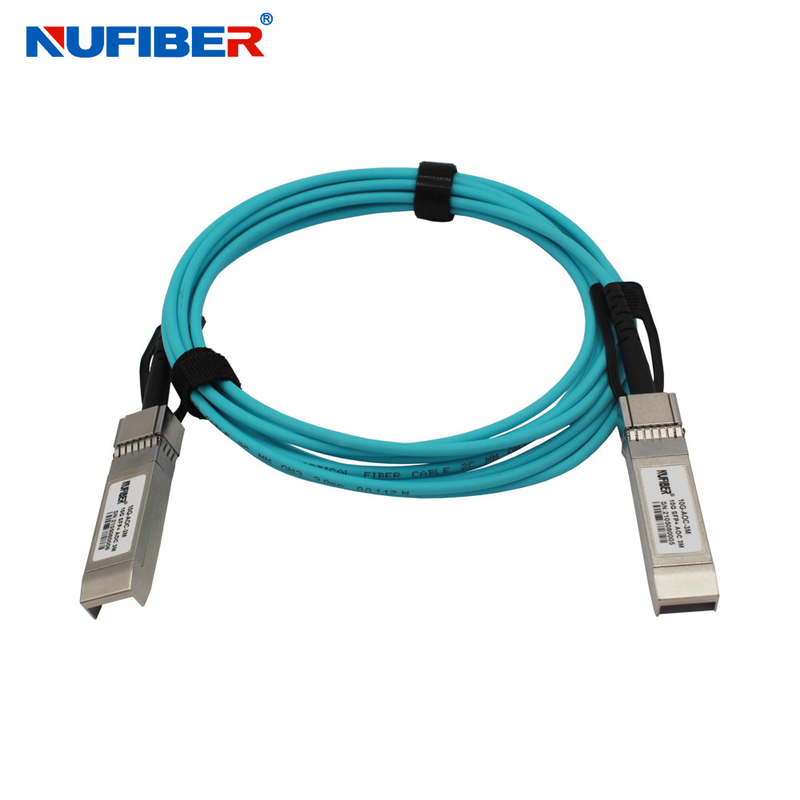 Hot Pluggable 10G SFP+ AOC Active Optical Cable 1m