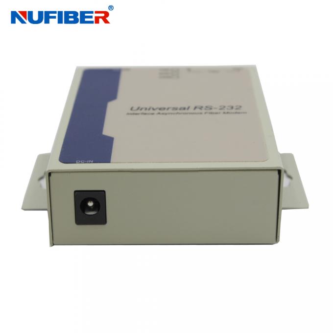 SM Duplex 20km Serial To Fiber Converter , Rs232 To Fiber Media Converter