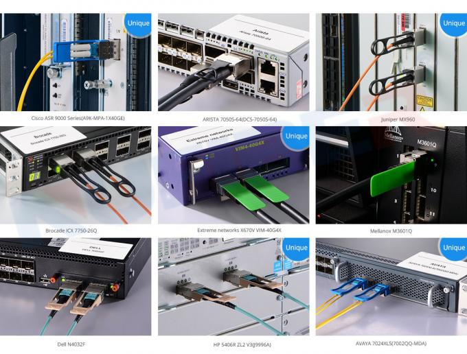 QSFP28 100G ER EML Fiber Optical Transceiver Module With FEC Up To 40KM