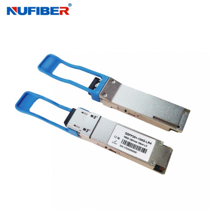 QSFP28 100G ER EML Fiber Optical Transceiver Module With FEC Up To 40KM