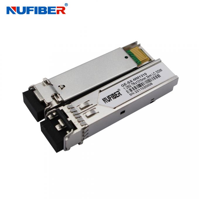 1.25G MMF Dual Fiber Gigabit SFP Transceiver Module 1310nm 2km LC