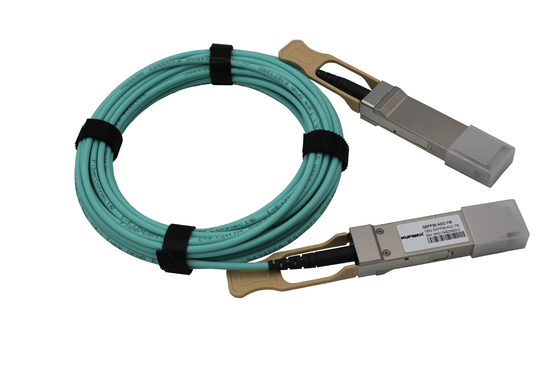 Optical Active QSFP28 To QSFP28 AOC Ethernet Cable 100G 26AWG
