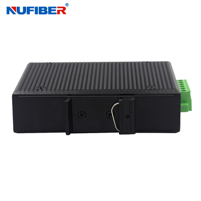 Industrial Grade SFP Switch Gigabit Ethernet Converter 8 Port Industrial 24V