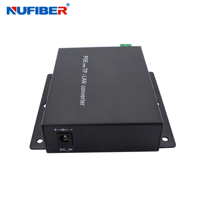 10/100M POE Ethernet Over Coaxial Extender , POE RJ45 To Coax Converter