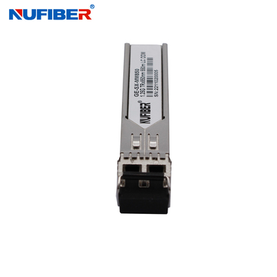 Dual Fiber Multimode SFP Optical Transceiver Module 1.25G MMF 850nm 550m