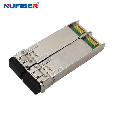 10G WDM SFP+ Module Single Fiber 1270nm/1330nm 60km SFP Transceiver LC compatible with Cisco/Huawei/H3C