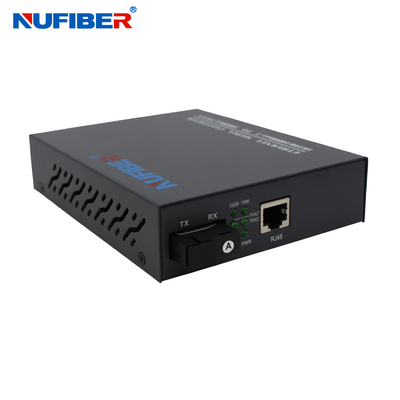 OEM Gigabit Simplex Fiber Media Converter Intermal Power Supply AC220V-260V