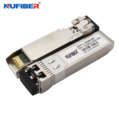 10G SFP+ SR 10Gbps Duplex MMF 850nm 300m LC compatible with MikroTik/Cisco