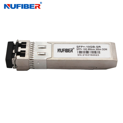 10G SFP+ SR 10Gbps Duplex MMF 850nm 300m LC compatible with MikroTik/Cisco