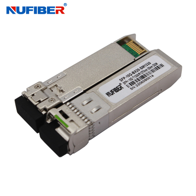 OEM Optical Module 10G WDM SFP+ Transceiver 1270nm/1330nm 20km LC DDM compatible with Cisco
