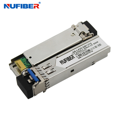 1.25Gb/s SFP Transceiver dual fiber singlemode 120km 1550nm LC DDM