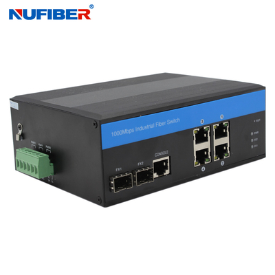 4 Utp 2 Sfp Managed Industrial Switch