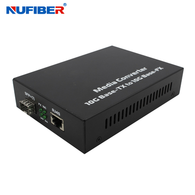 CE 10 Gigabit Sfp+ To Rj45 Media Converter Easy installation