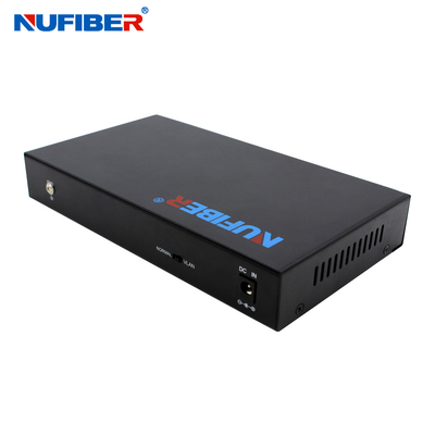 Single Fiber SM 20km POE Powered Switch 1 SC 8 Poe Port Switch