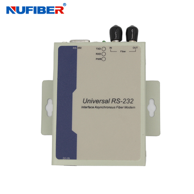 MM 2km Rs232 To Fiber Converter Internal Or External Power Choice