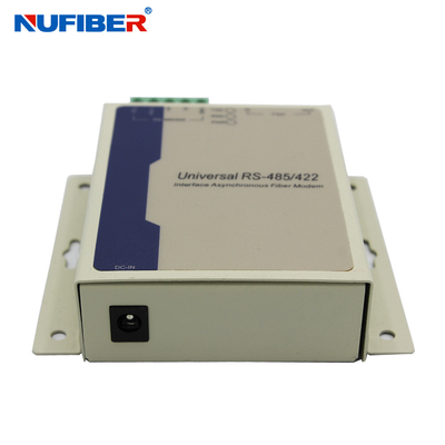 SM Duplex 20km Serial To Fiber Converter With RS485 RS422 Interface