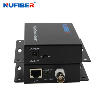 1BNC 1 RJ45 Ip Extender Over Coax 84M Bandwidth For Elevator