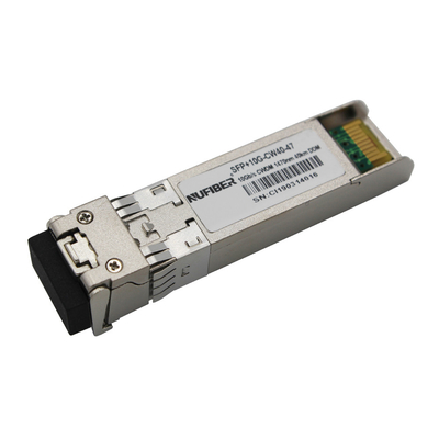 Duplex LC 10g Sfp+ Cwdm Transeiver 1470nm 1550nm RoHS Compliant