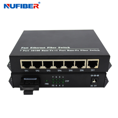 TX To FX Fiber Ethernet Switch Store And Forward Switching Mechanism