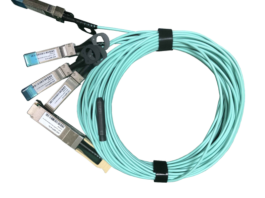 100G To 4x25G SFP28 Aoc Cable Compatible Cisco Huawei HP Mikrotik