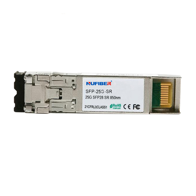 25Gb/S SFP28 Optical Transceiver Modules Dual Fiber Multimode SFP Module