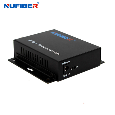 DC12V 1A Coaxial RJ45 To BNC Converter For IPTV