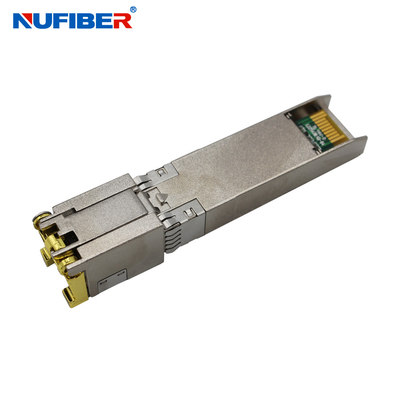 10GBASE-T Copper RJ45 CAT6A 30m Ethernet SFP Module