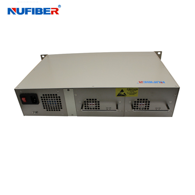 Card Type Media Converter Chassis Accessories 16Slots Card Media Converter 19''2U Media Converter Rack Mount Chassis