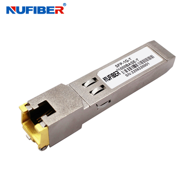 1.25 Gigabit Ethernet SFP Module 100m Rj45 SFP Transceiver Copper Module