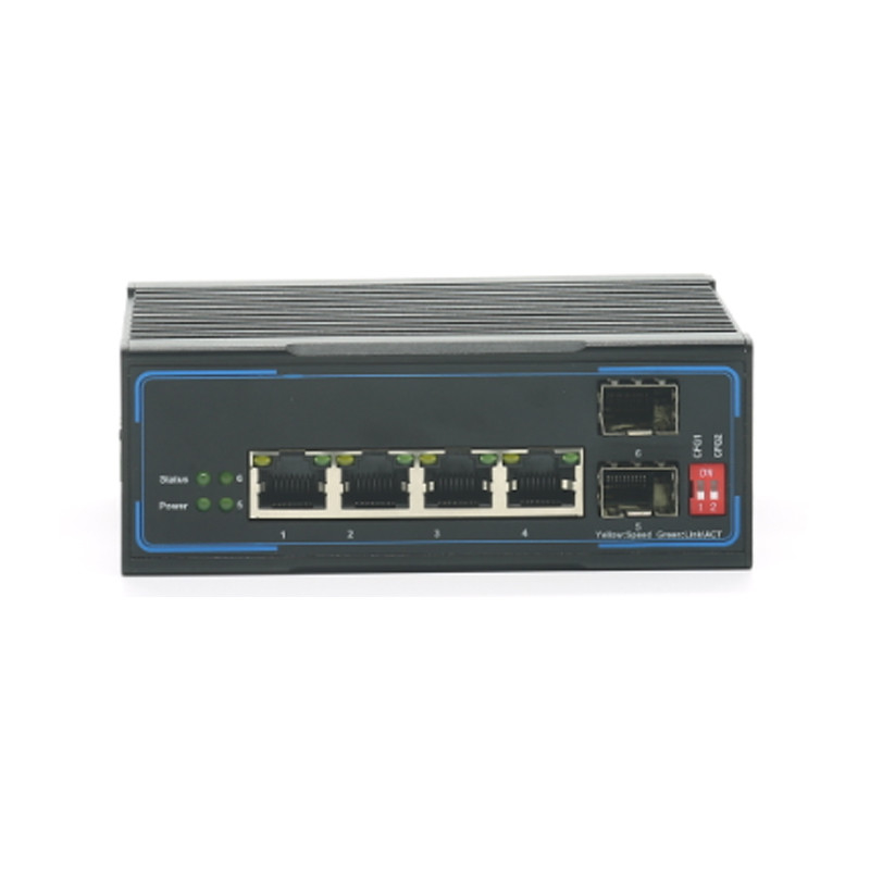 10 / 100 / 1000 / 10000m SFP Industrial Managed Ethernet Switch With POE RJ45