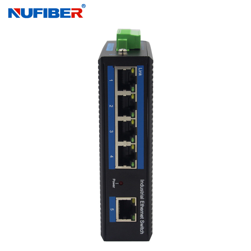 4 Port 10 / 100 / 1000base-Tx Industrial Ethernet Switch 1 Port 1000base-Fx