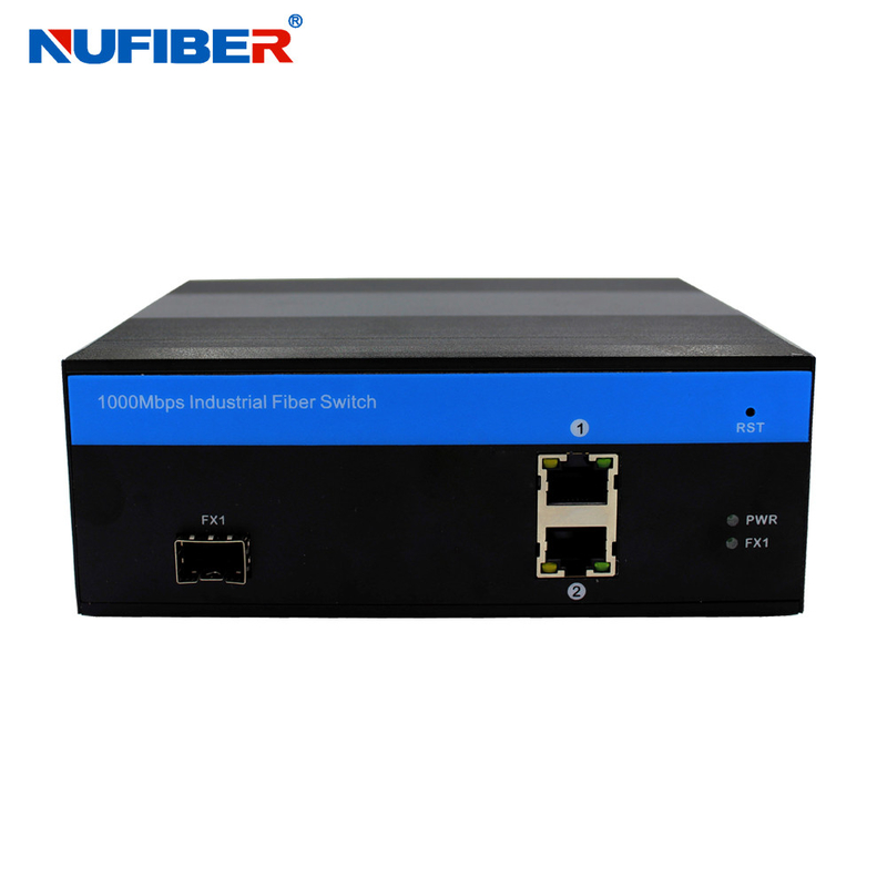 Managed 2 Port Gigabit Ethernet Switch Support Port Mirroring