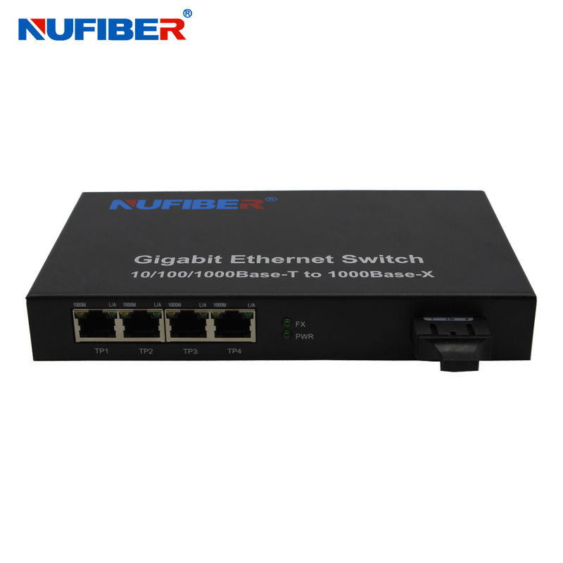4 Port Rj45 Ethernet Switch DC5V 2A with Broadcast storm protection