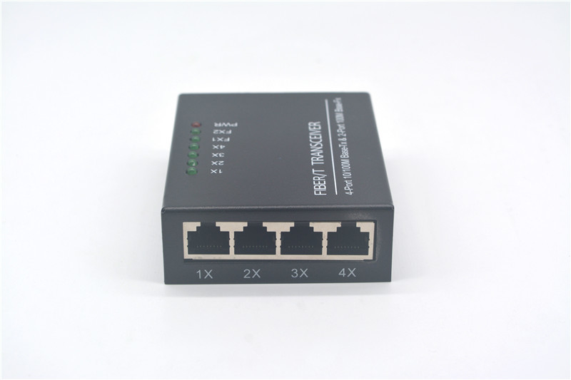 Singlemode Fiber Ethernet Switch Tx to Fx with external power Adapter