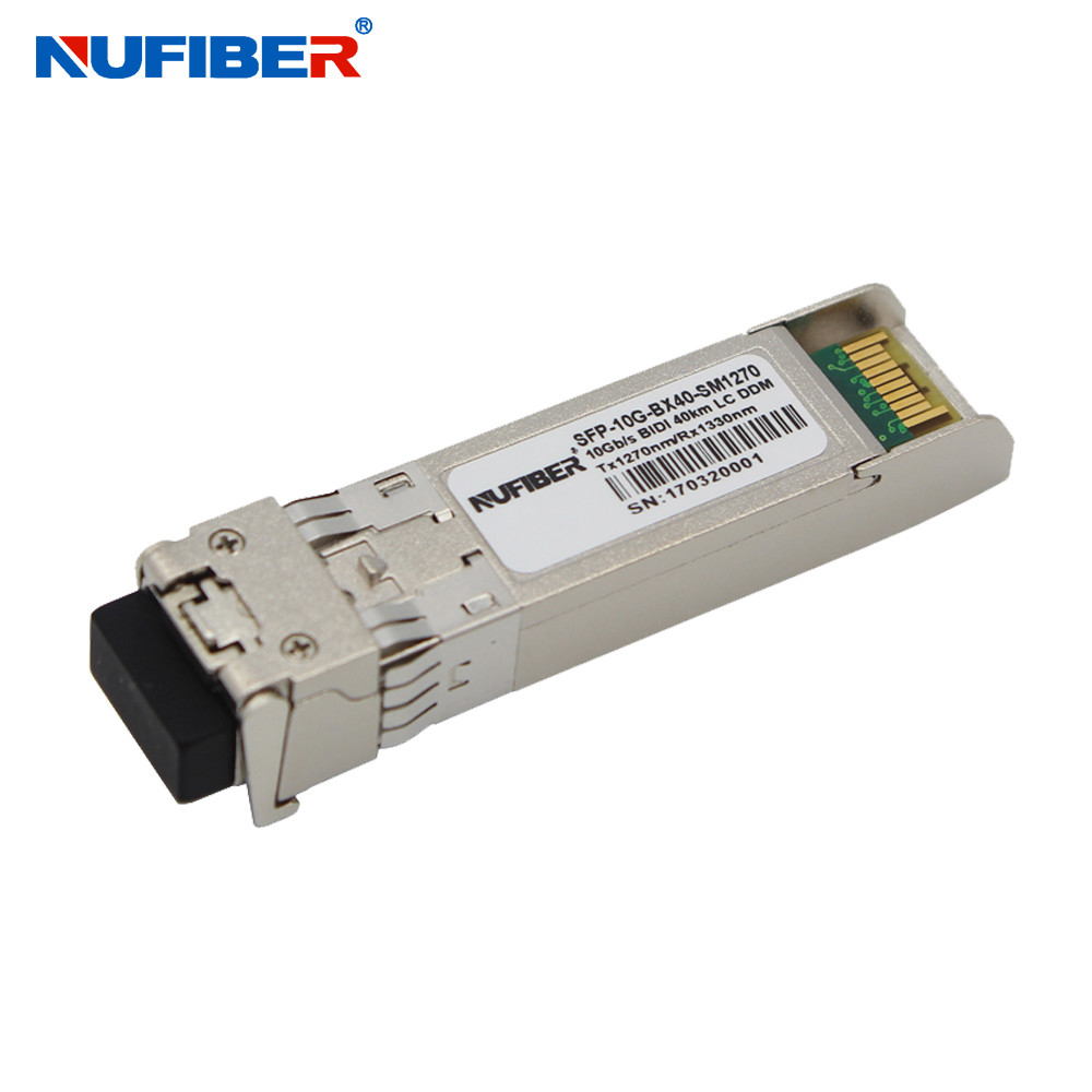LC DDM Sfp+ Optical Module 40km Single Fiber Single Mode Transceiver