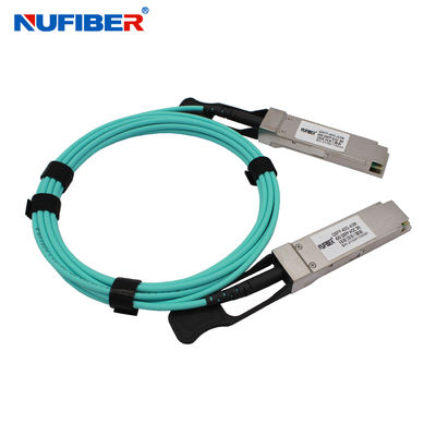 Network 40G Compatible QSFP+ AOC Cable Active Optical Fiber Multimode