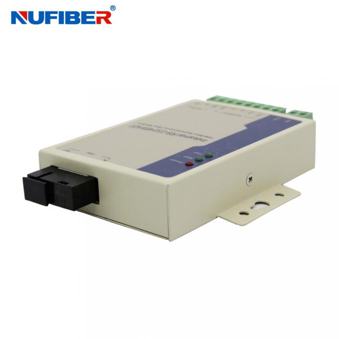 Serial Fiber St SM 1310nm 1550nm Serial To Fiber Optic Converter 20km Distance