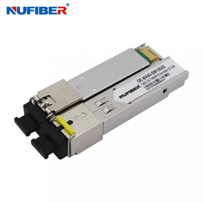 Compatible Cisco Fiber Optical Transceiver Module Sfp 1G Bidi SC 20km